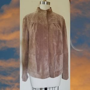 Liz Claiborne Tan Suede Jacket